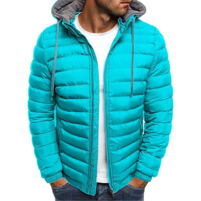 Warm Hooded Casual Cotton Jacket