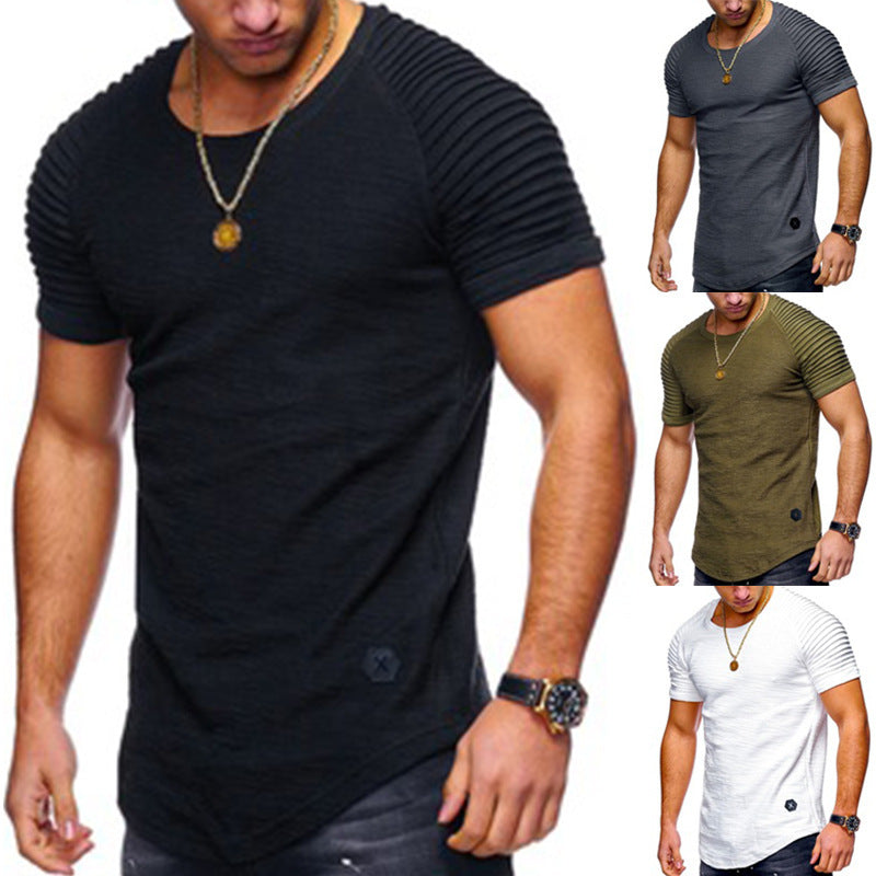 Casual Slim Men's Short Sleeve