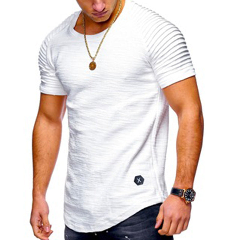 Casual Slim Men's Short Sleeve