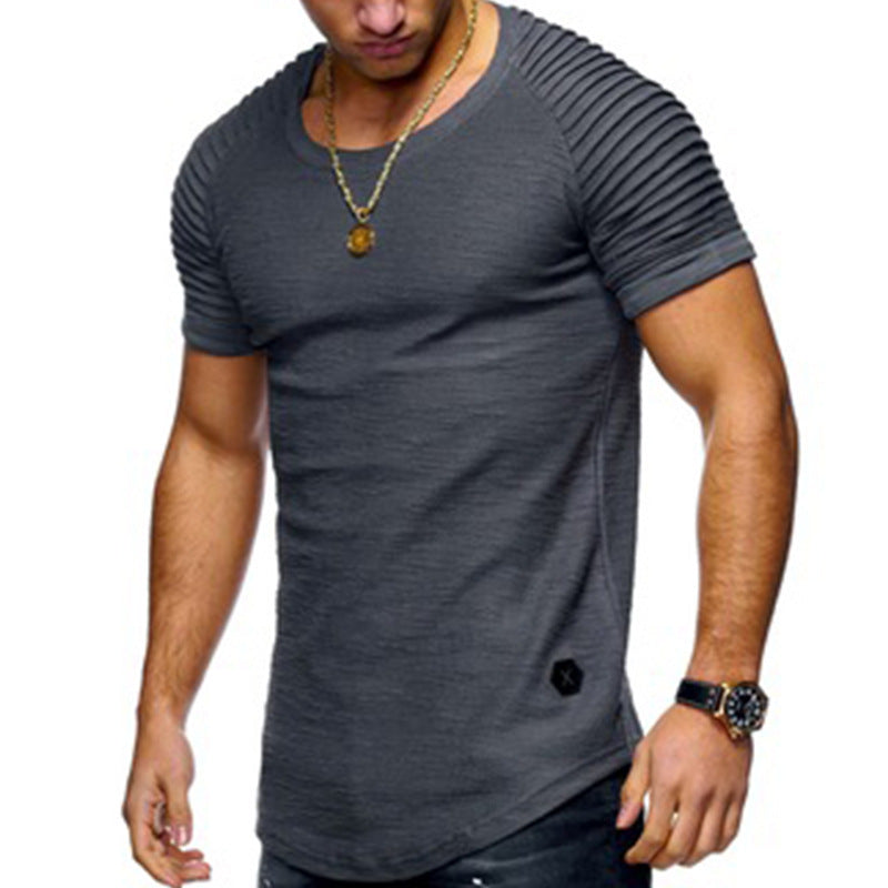 Casual Slim Men's Short Sleeve