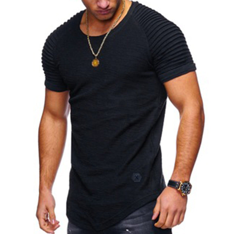 Casual Slim Men's Short Sleeve