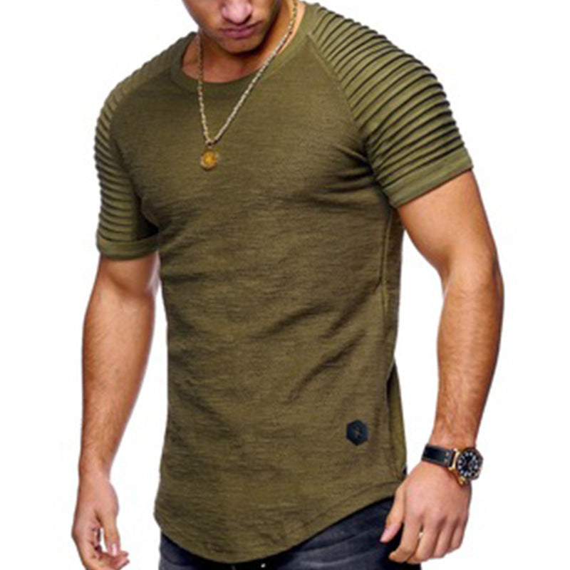 Casual Slim Men's Short Sleeve