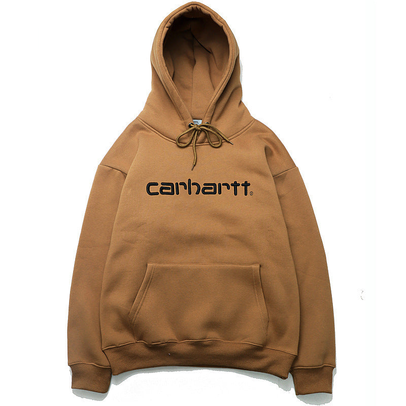 Embroidered Hooded Sweatshirt