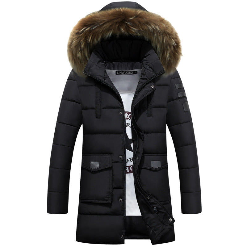 Warm Winter Parka Hooded Jackets