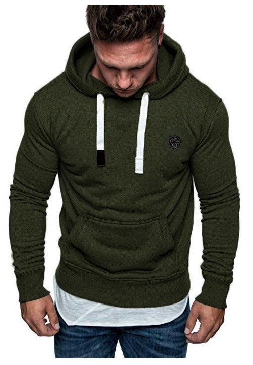 Solid color Hooded Sweater