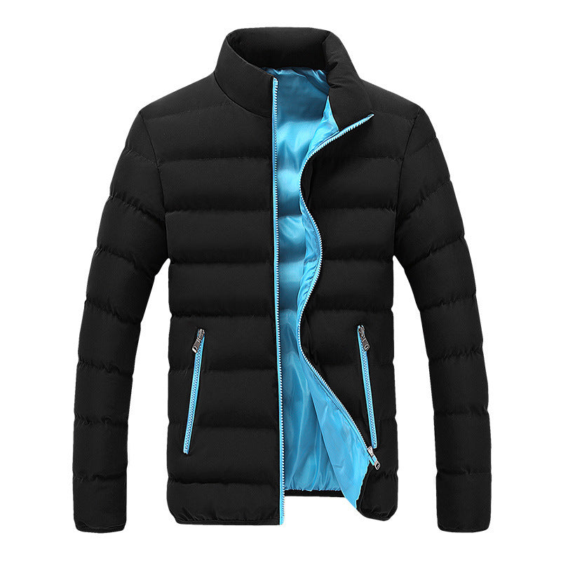 Stand-Up Collar Padded Slim Down Padded Jacket