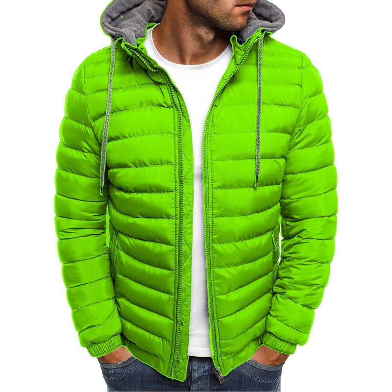 Warm Hooded Casual Cotton Jacket